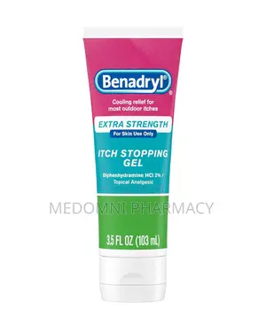 Benadryl Extra Strength Anti-Itch Relief Gel 2% – 3.5 Fl Oz