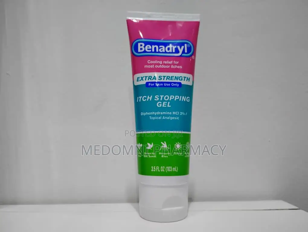 Benadryl Extra Strength Anti-Itch Relief Gel 2% – 3.5 Fl Oz