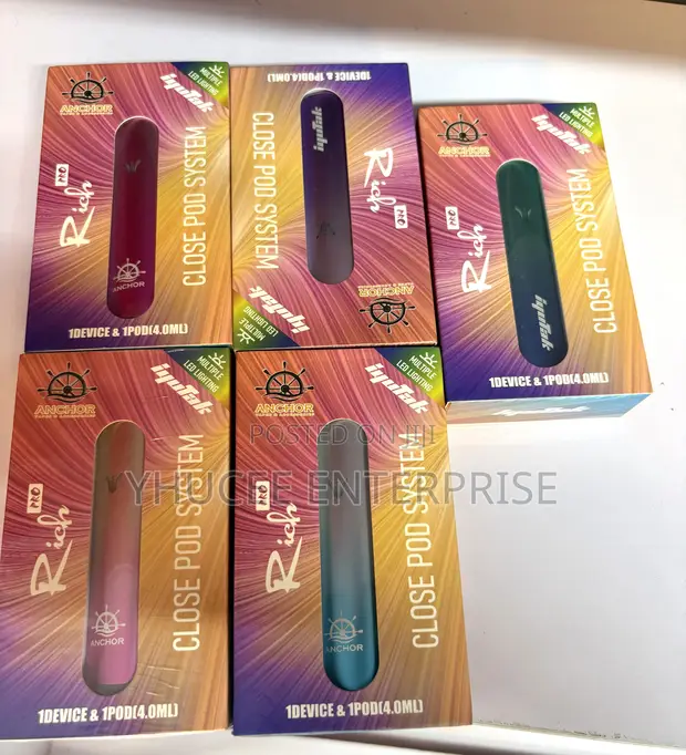 Rechargeable and Refillable Iqutak Rich Pro Vape for sale