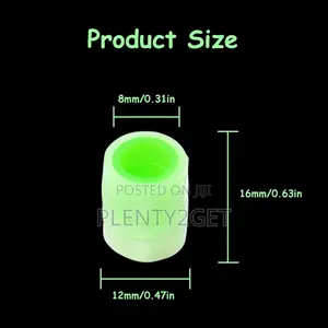 20pcs Glow-in-the-dark Tire Valve Caps
