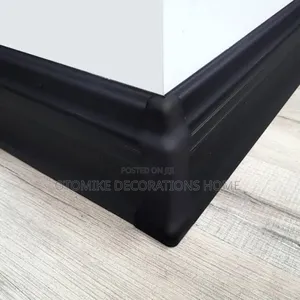 Black PVC Skirting