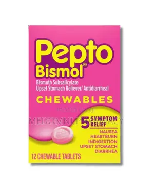 Pepto-bismol Chewable Tablets 12 Count
