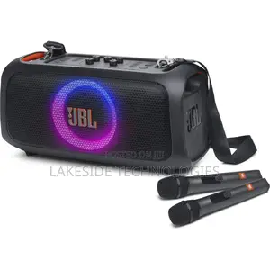 Jbl Partybox On-the-go Wireless Speaker With Wireless Microphone