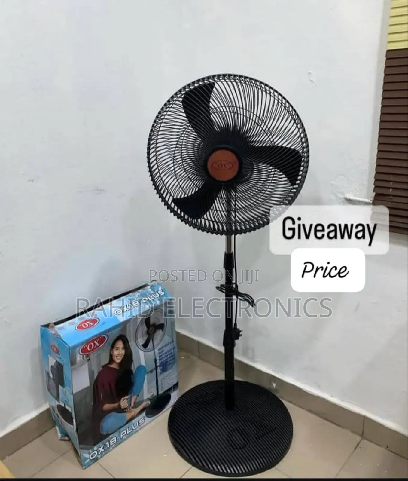 Ox Plus Fan 18"
