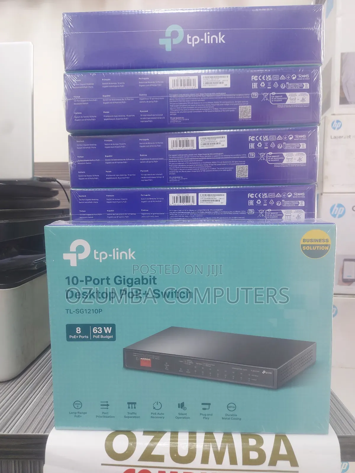 Tp-Link 10port Gigabit Deaktop Poe+ Switch