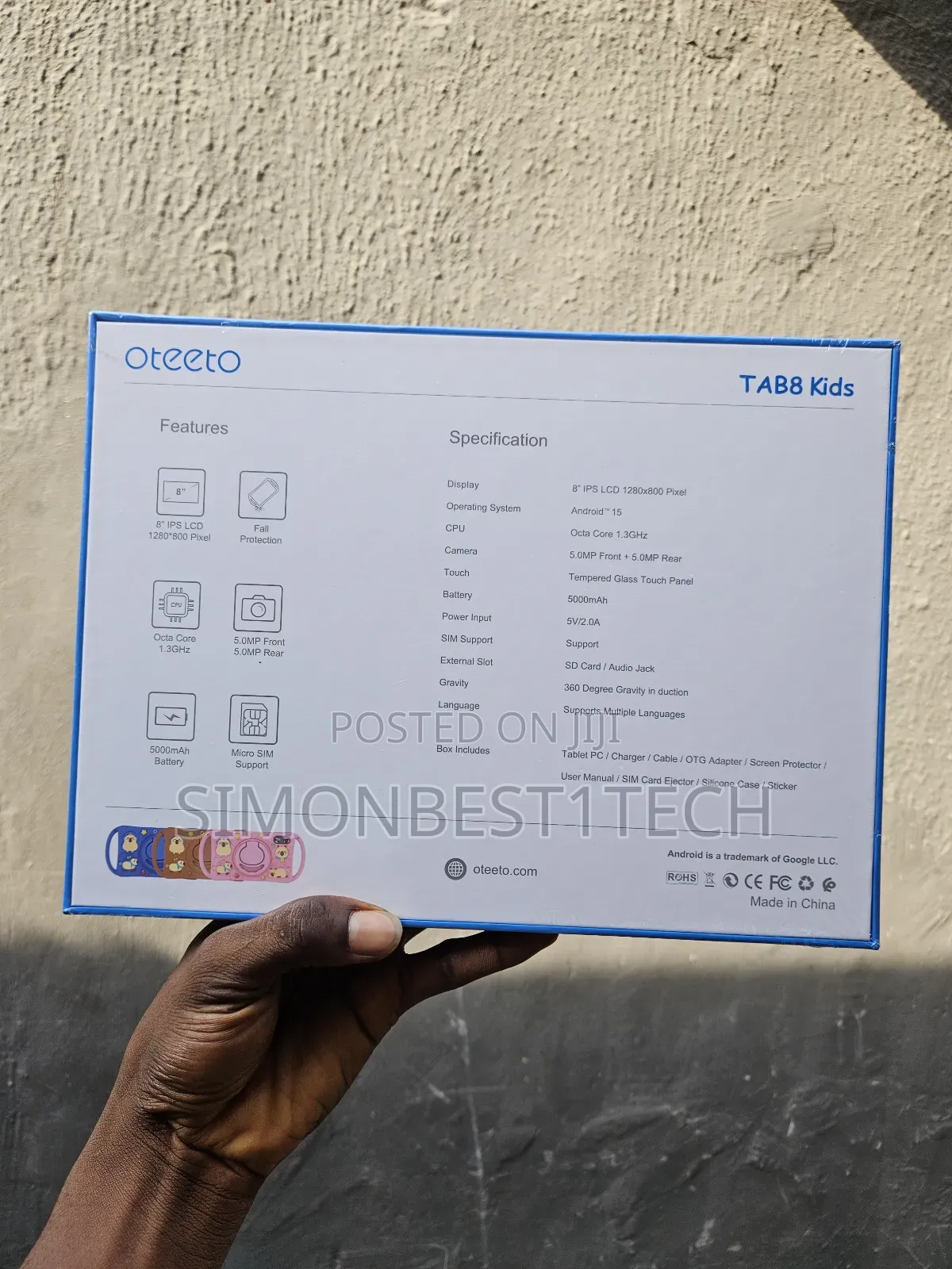 Oteeto Tab8 Kids