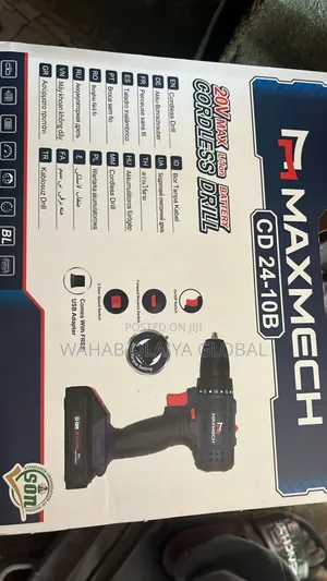 Maxmech 20v Cordless Drill Driver – Li-Ion Power Tool