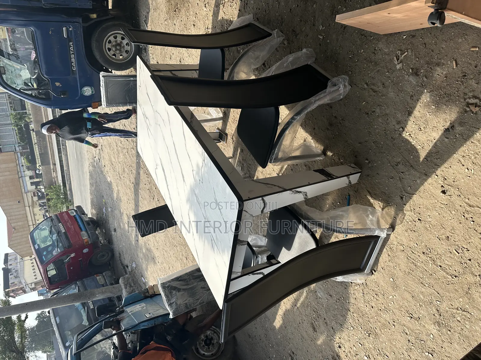 Dining Table by 6 Chairs