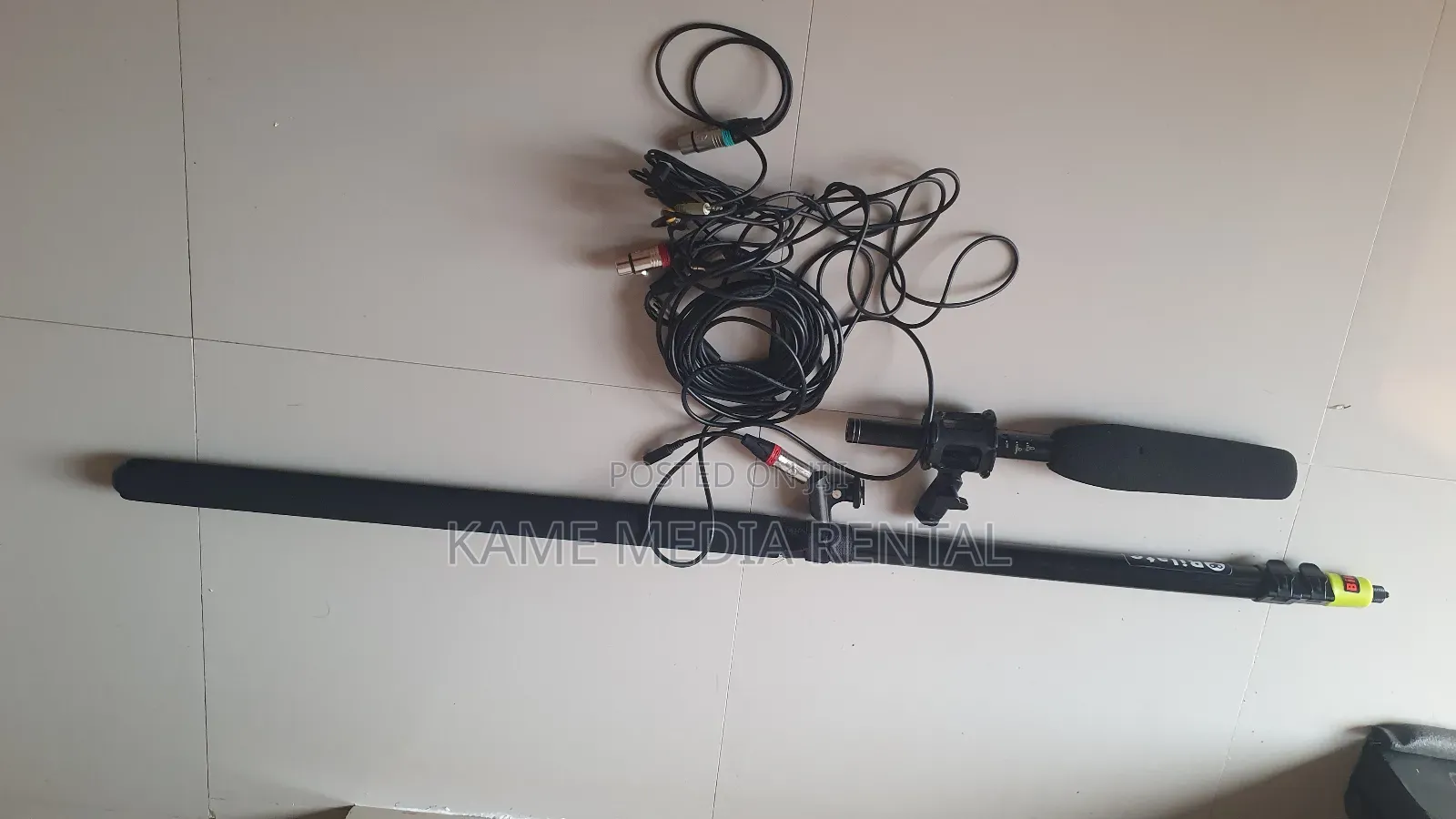 Short Gun Microphone Boom Pole for Rent