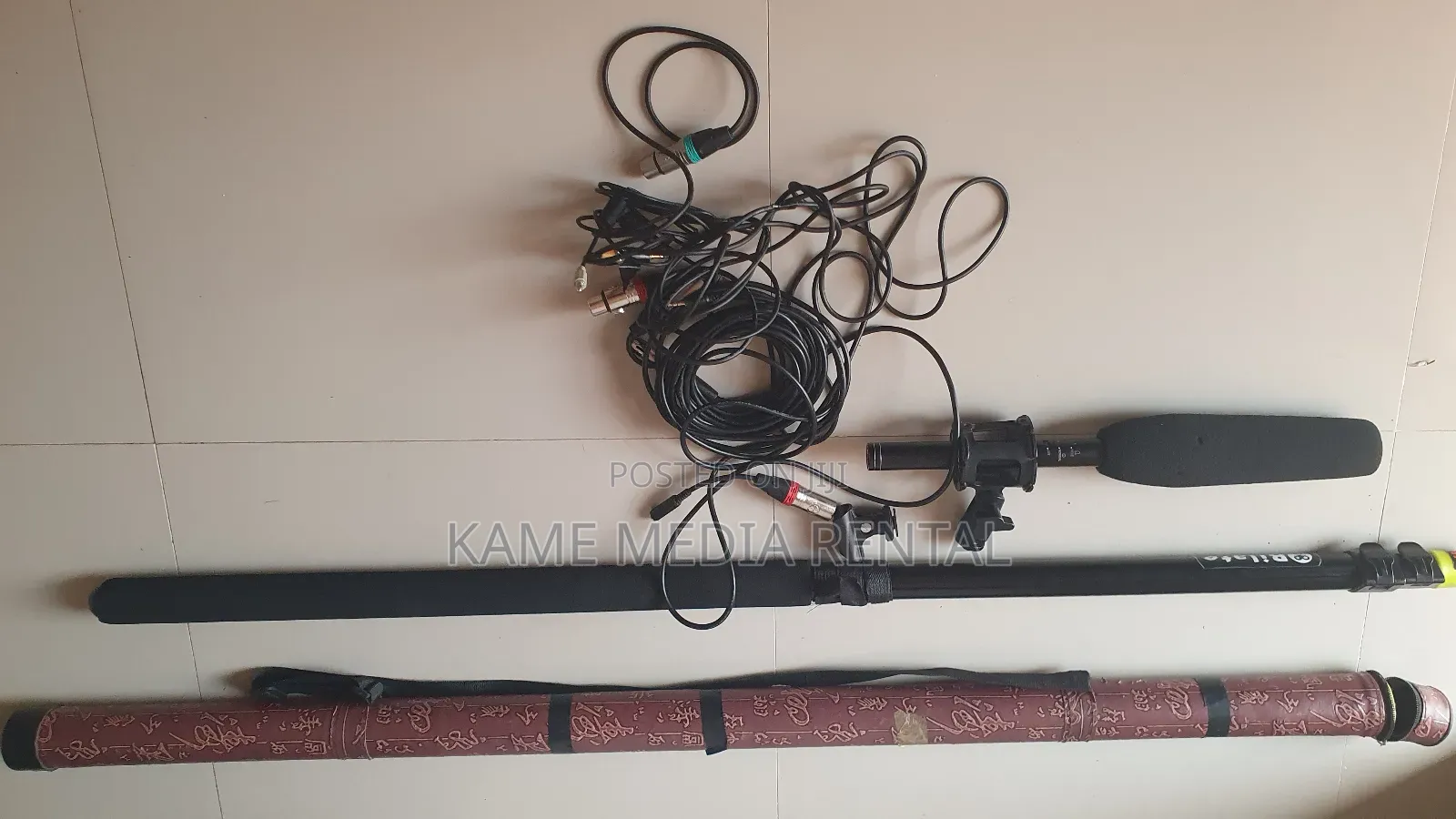 Short Gun Microphone Boom Pole for Rent