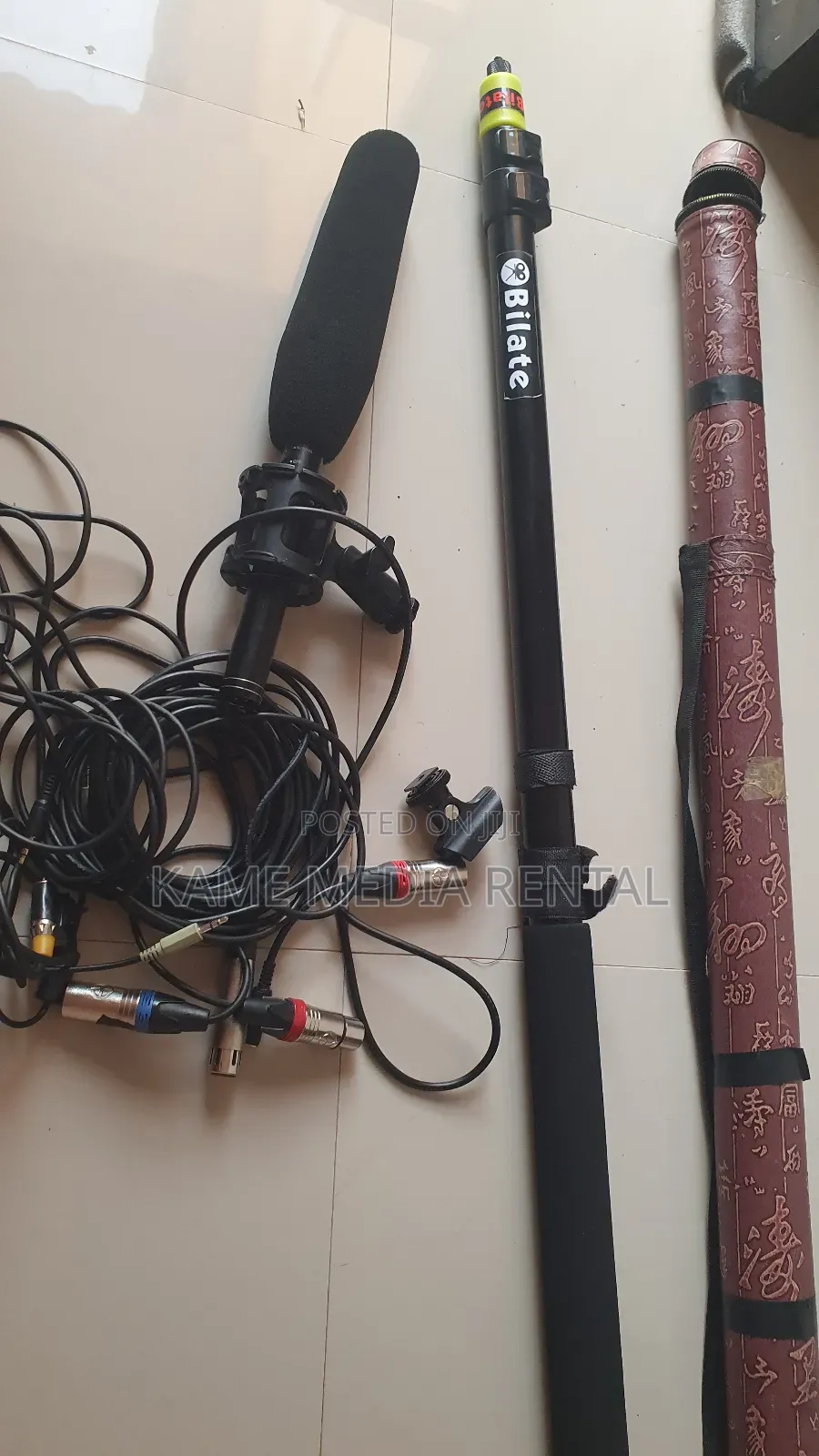 Short Gun Microphone Boom Pole for Rent