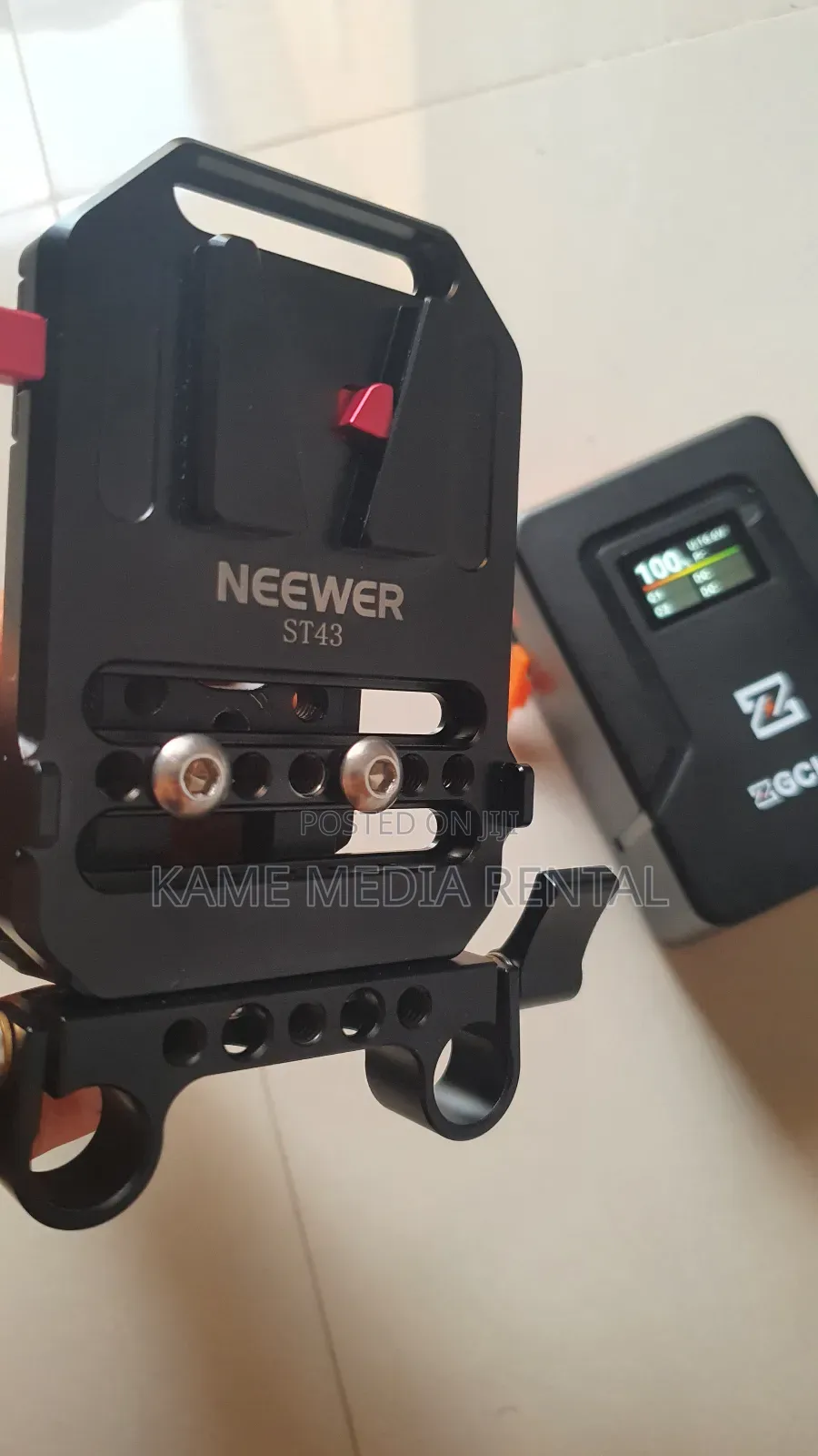 V Mount Battery and v Mount Plate for Rent