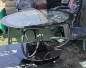Flowering Glass Side Stool