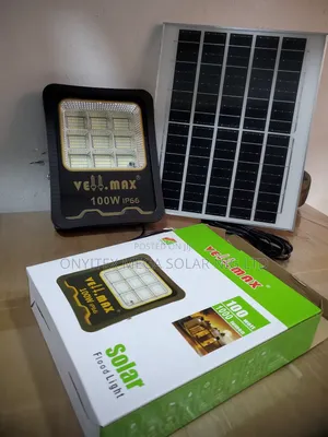 Vellmax Solar Flood Light 100watts