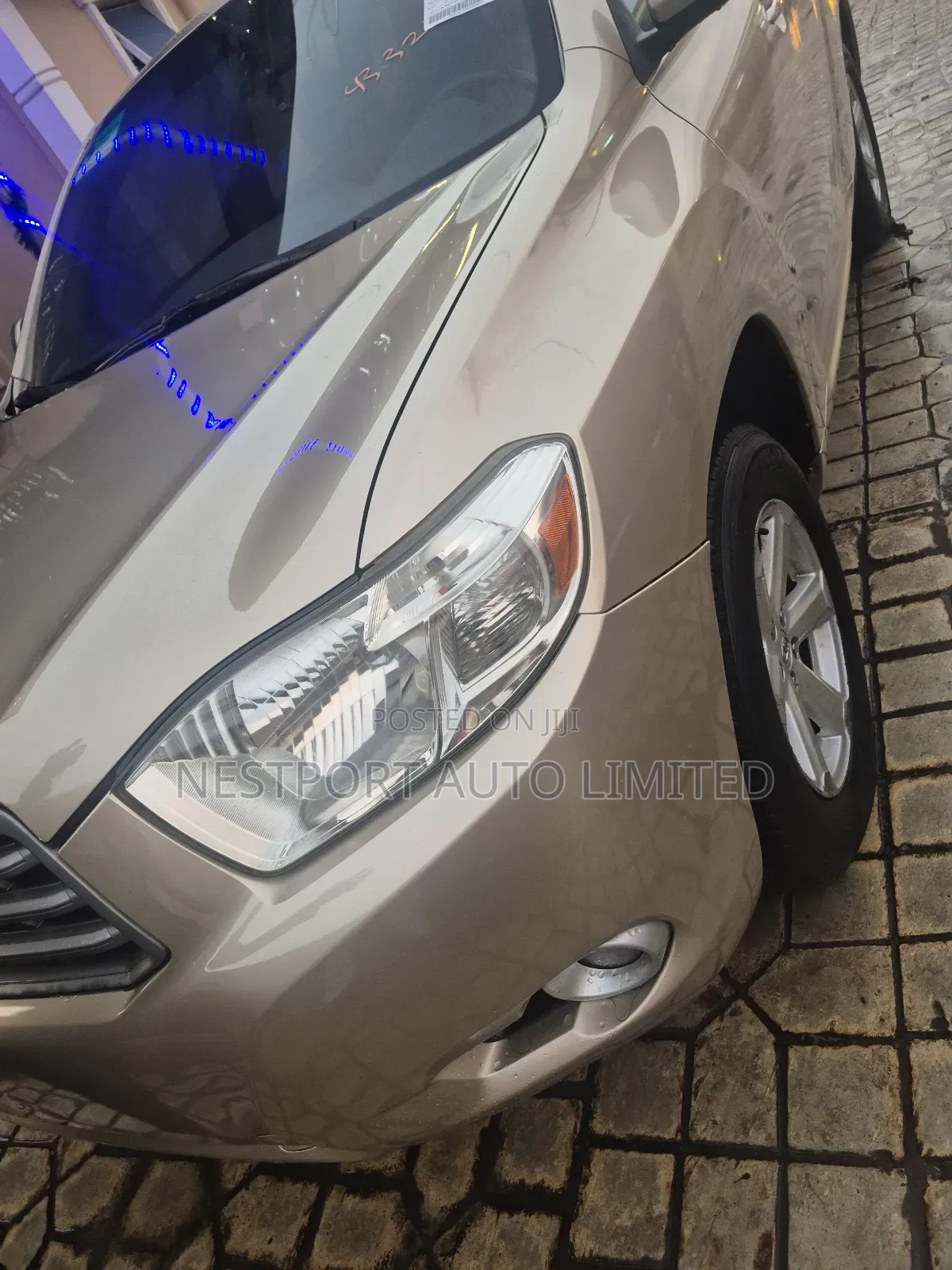Toyota Highlander 2008 Gold
