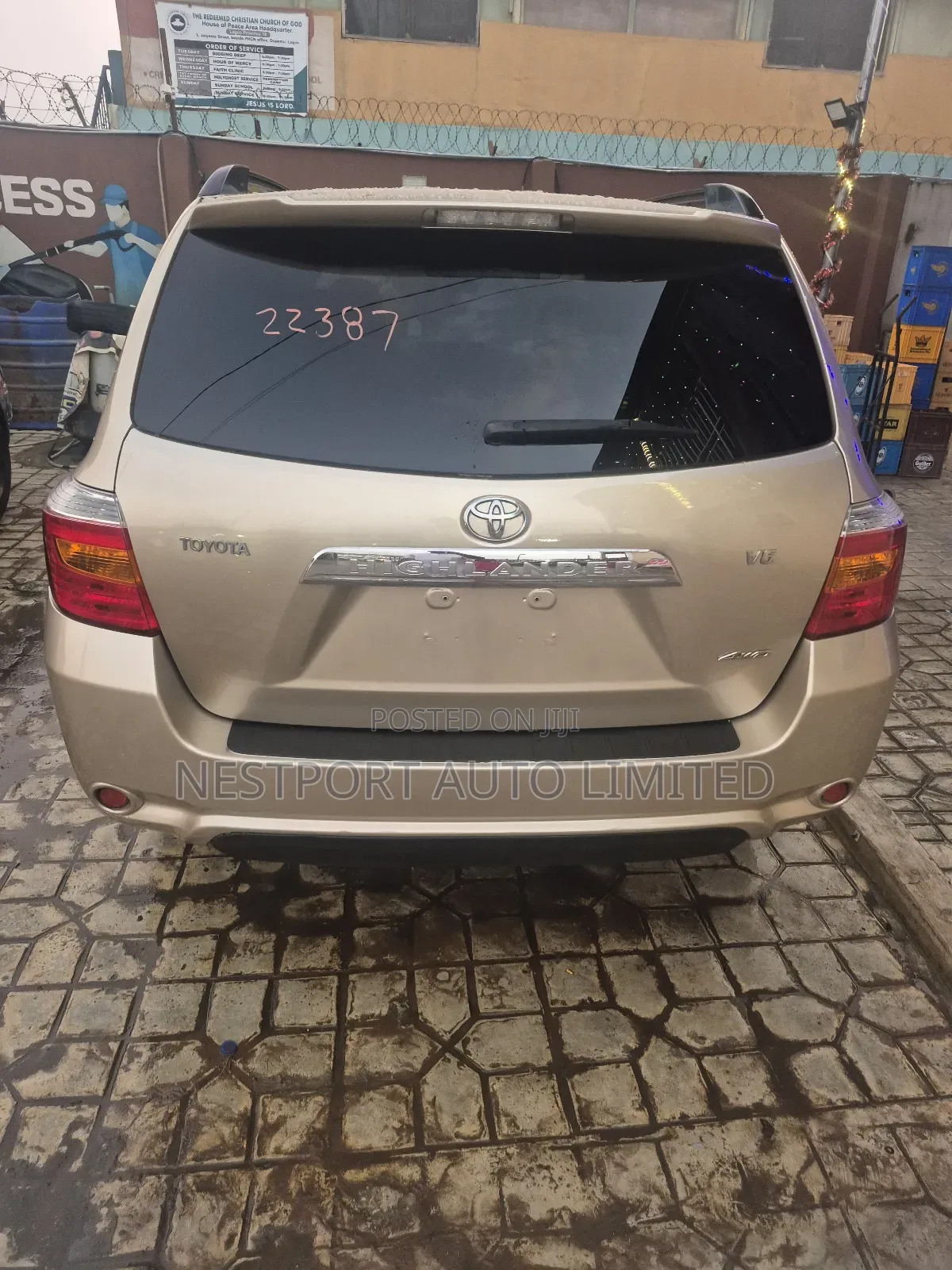 Toyota Highlander 2008 Gold