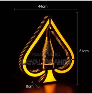 Ace of Spades Bottle Glorifier for Vip Night Club