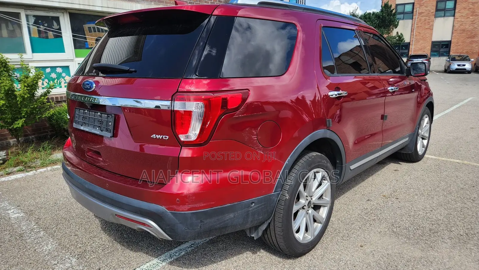Ford Explorer 2017 Red