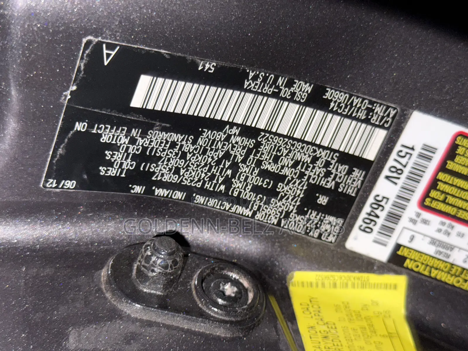 Toyota Sienna 2012 Gray