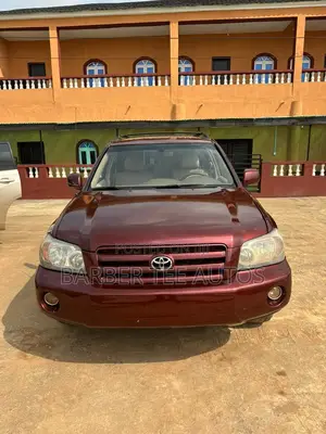 Toyota Highlander V6 FWD 2004 Burgundy