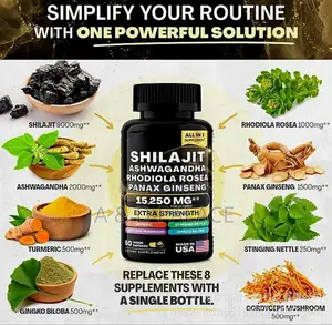 Beauty 8in1 Shilajit Supplemen (60 Capsule)
