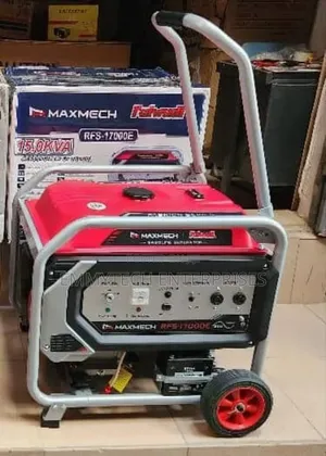 (Heavy-Duty 15kva)Maxmech Petrol Generator 100% Copper Coil