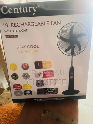 Century 18inches Rechargeable Standing Fan 45n
