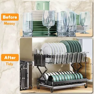 Collapsible Plate And Dish Rack