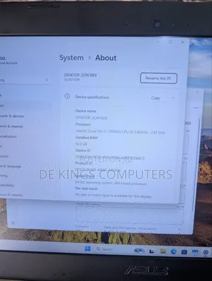 Laptop Asus GL552VW 16GB Intel Core I7 SSD 512GB