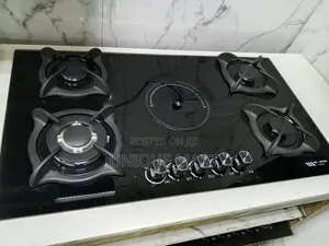 4 Built-in Gas Burner and 1 Electric: Sky Opein Turkey, 90cm