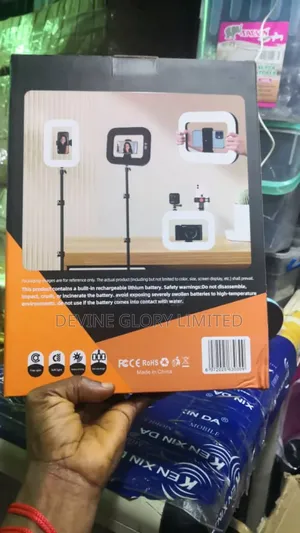 E-30 Mobile Phone Camera Fill Light – Rechargeable Led Ring