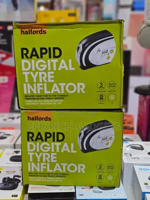 Halfords Rapid Digital Trye Inflator