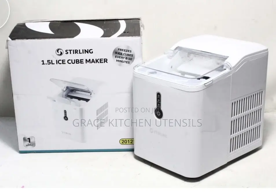 Stirling Ice Cube Maker 1.5 L 12kg