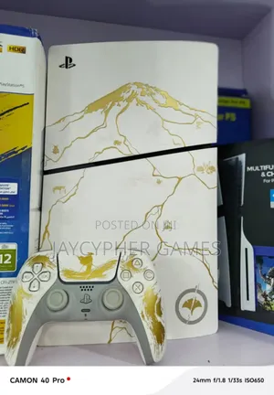 Ghost of Yotie Customized Ps5 Slim Open Box