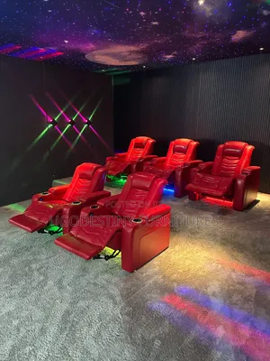 M G Nova Edge Premium Cinema Sofa (Basic Red)
