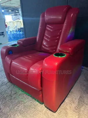 M G Nova Edge Premium Cinema Sofa (Basic Red)