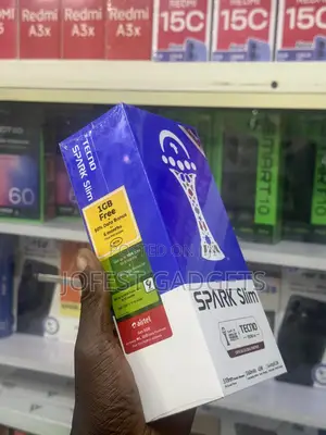 New Tecno Spark Slim 256 GB Black