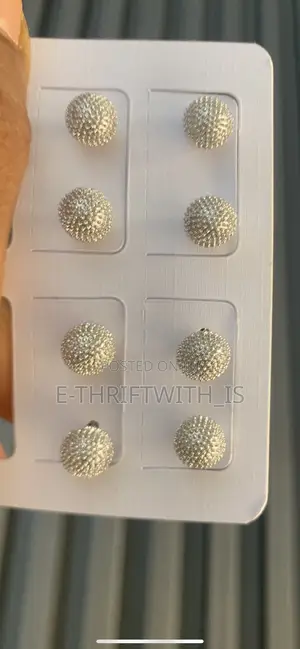 Female Silver Stud Earrings