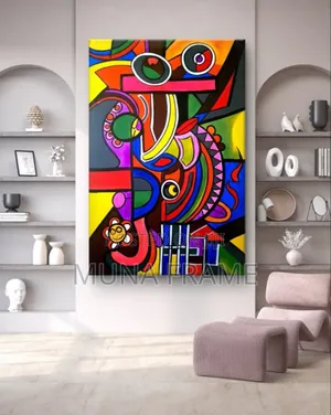 Abstract Colourful Wall Art Design