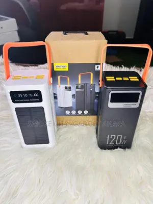 120w - 80,000mah and 50,000mah Power Bank Available as Seen