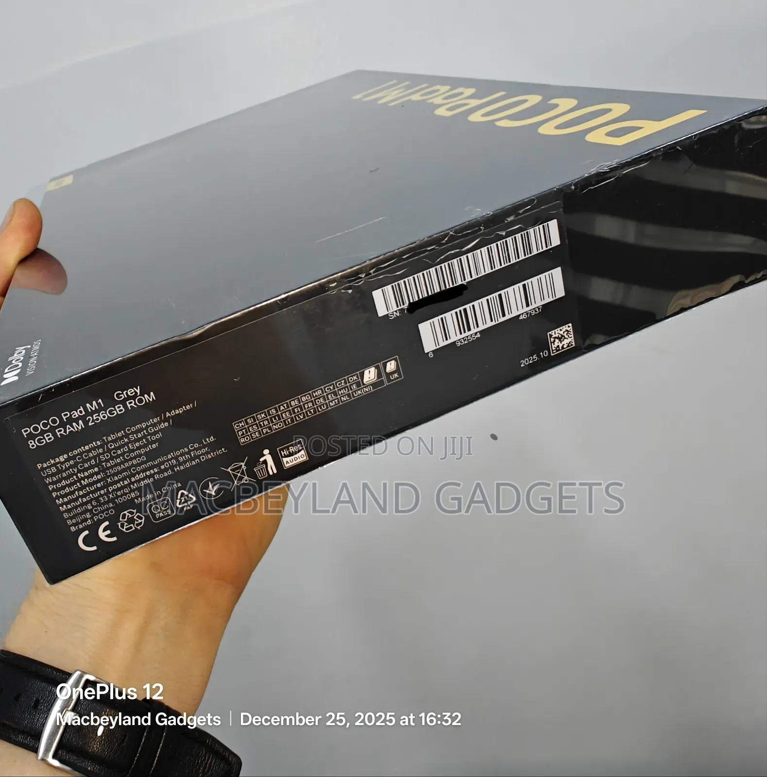 New Xiaomi Poco Pad 256 GB Gray