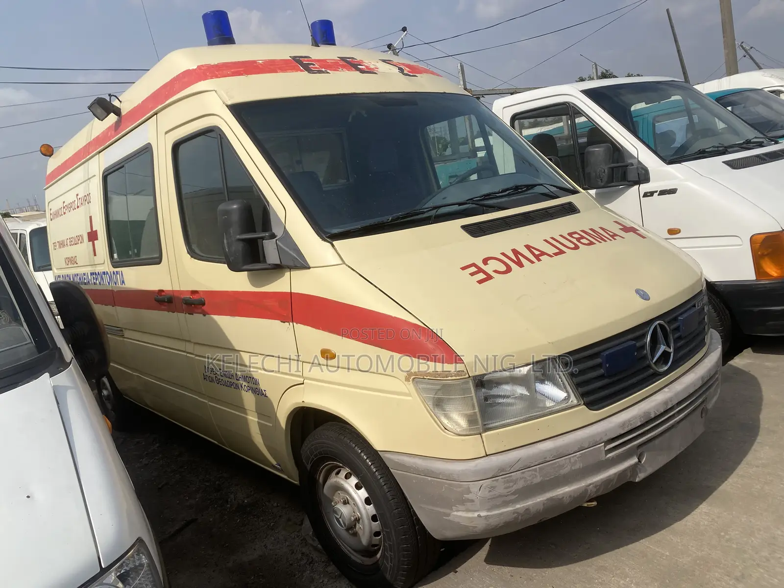 Mercedes-Benz Sprinter 2003 Yellow