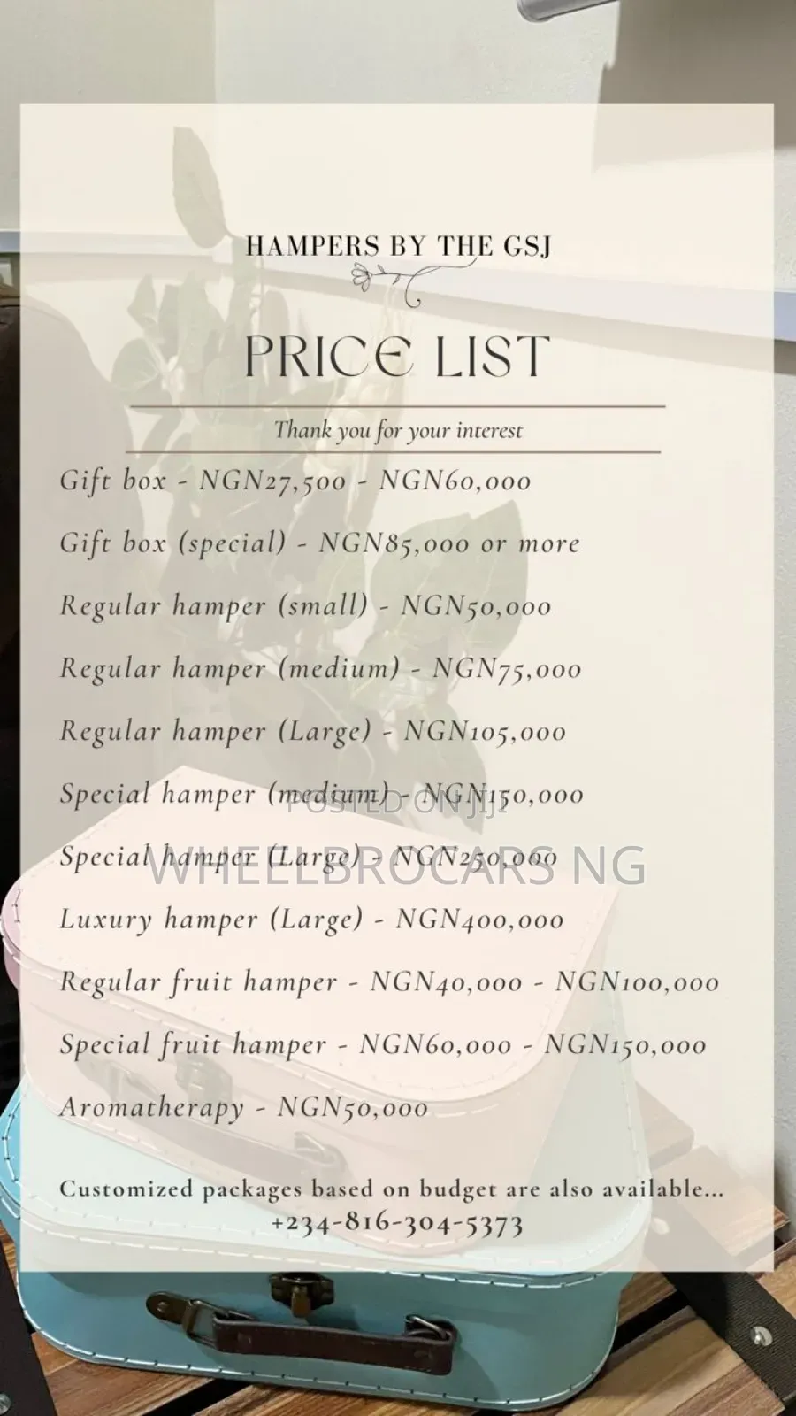Hamper, Gift Boxes, Gift Sets and Fruit Baskets.