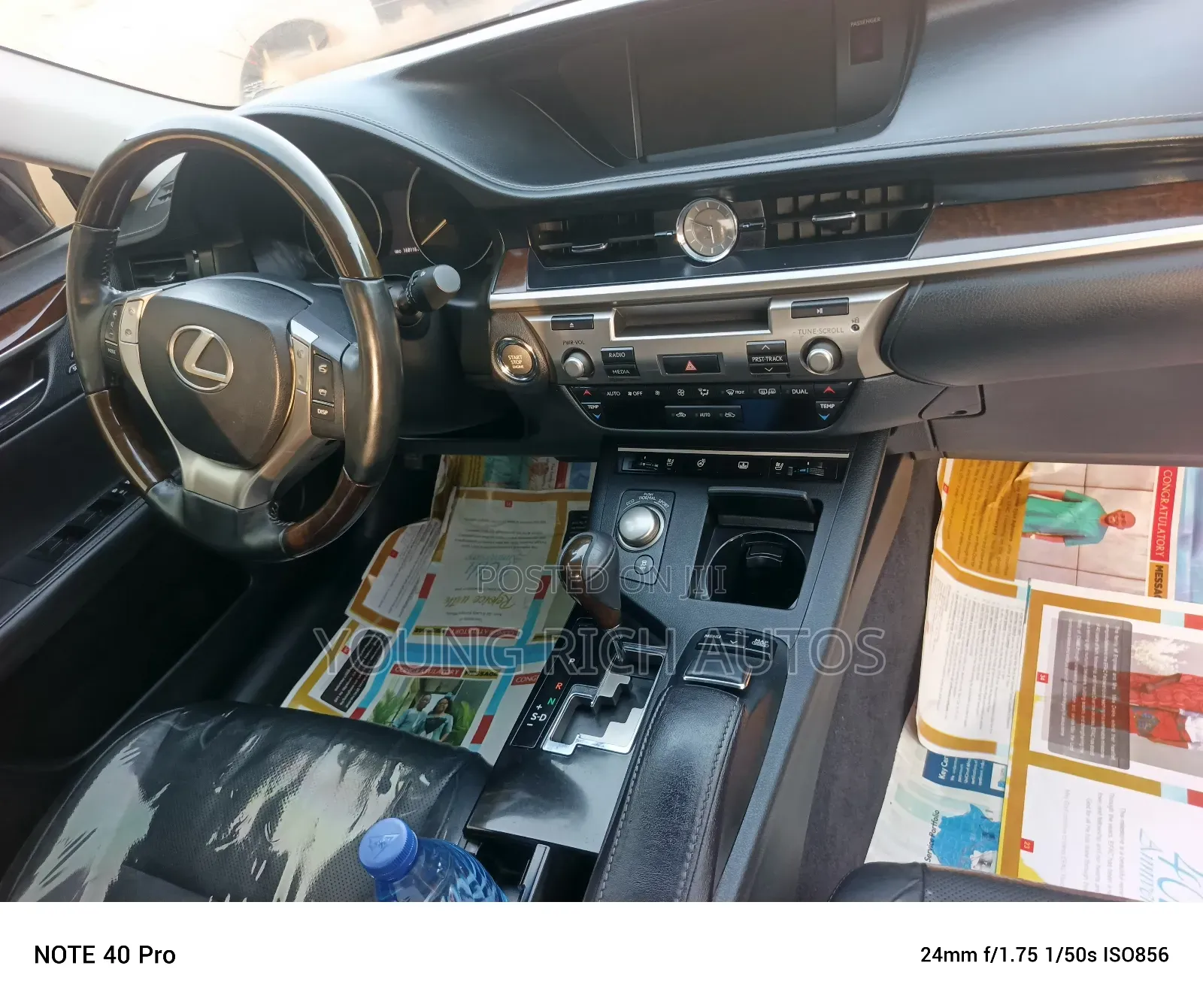 Lexus ES 2013 Black