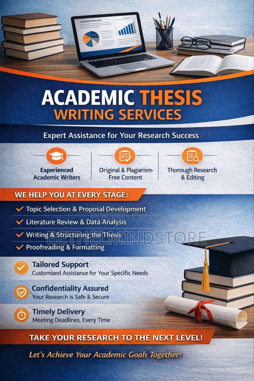 Ibadan Thesis Experts (Plagiarism-Free Guarantee)