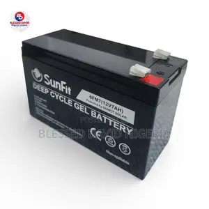 Sunfit 12v 7ah Gel Replacement Battery 6fm7