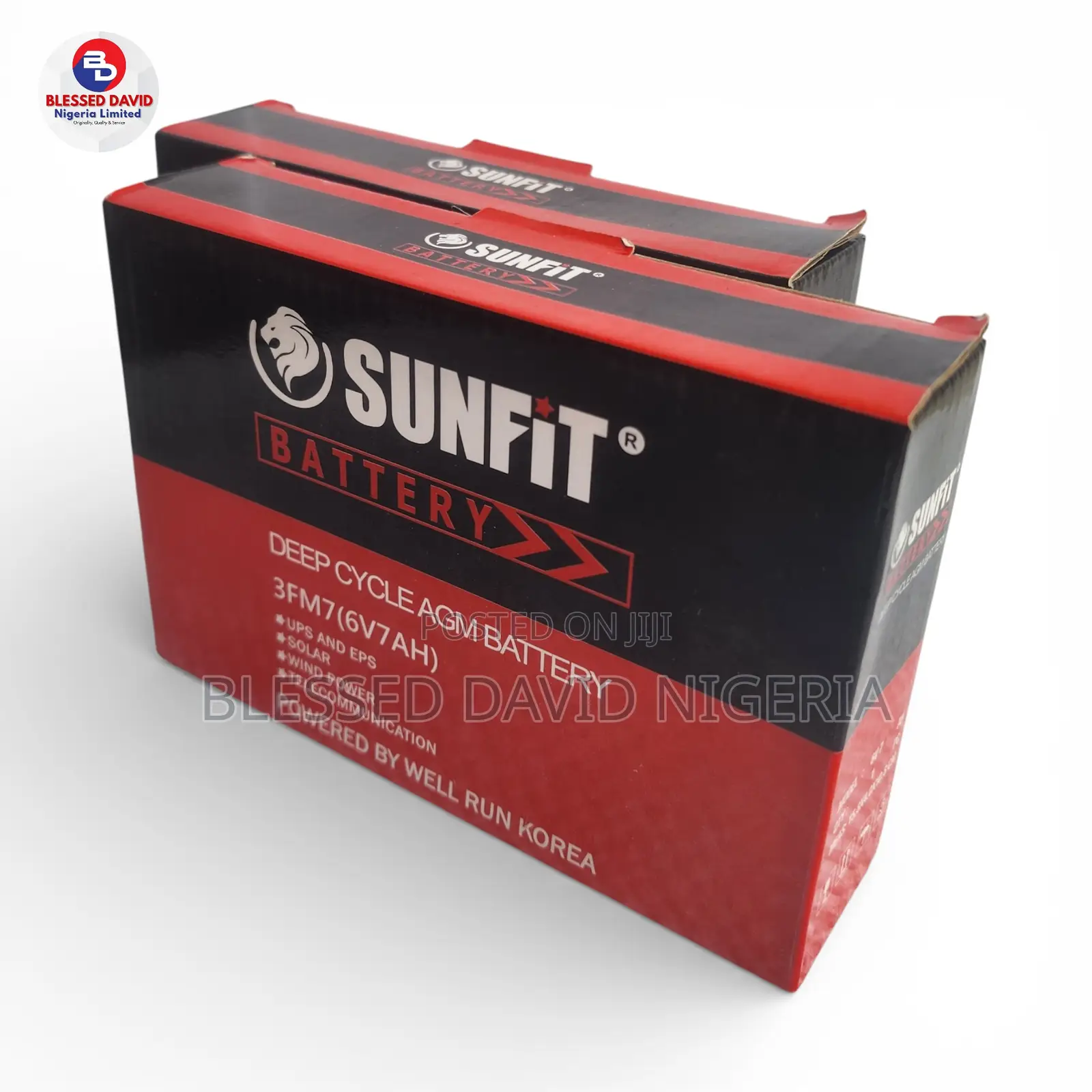 Sunfit 6v 7ah Replacement Battery 3fm7