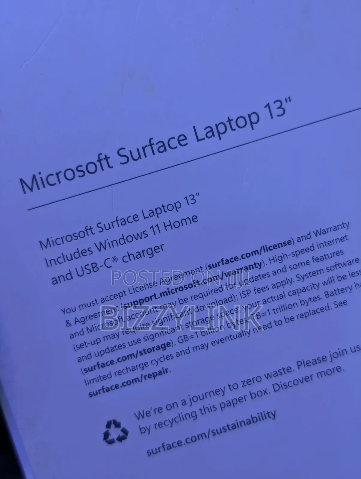 New Microsoft Surface Laptop 16GB Qualcomm Snapdragon X Plus SSD 256GB