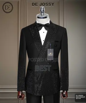 Italian Men's Luxury Ceremonies Double Breasted Suit