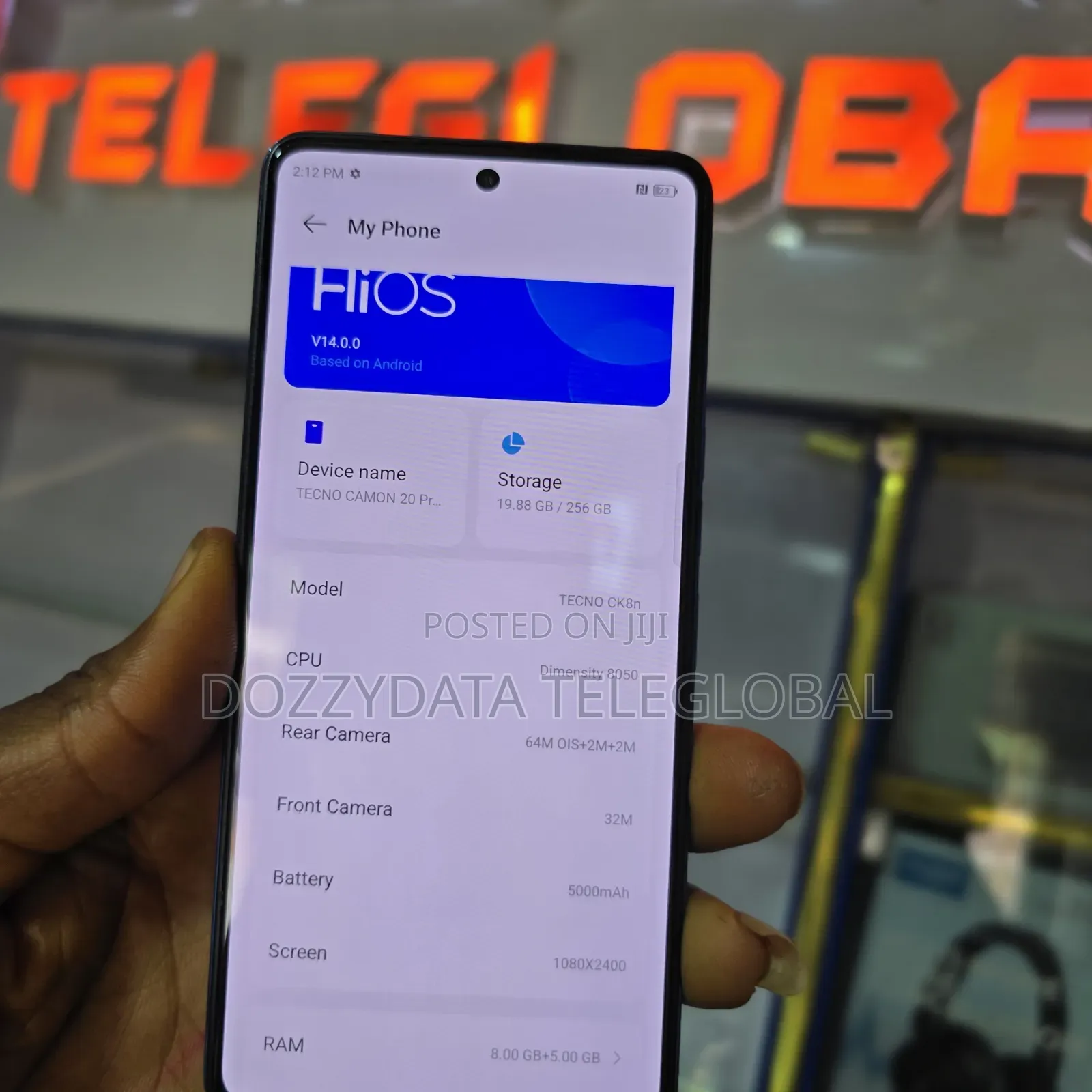 Tecno Camon 20 Pro 5G 256 GB Blue